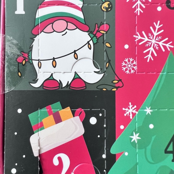 12 Days of Socks Advent Calendar- No Show Socks - Sz: 4-10 - Picture 4 of 5